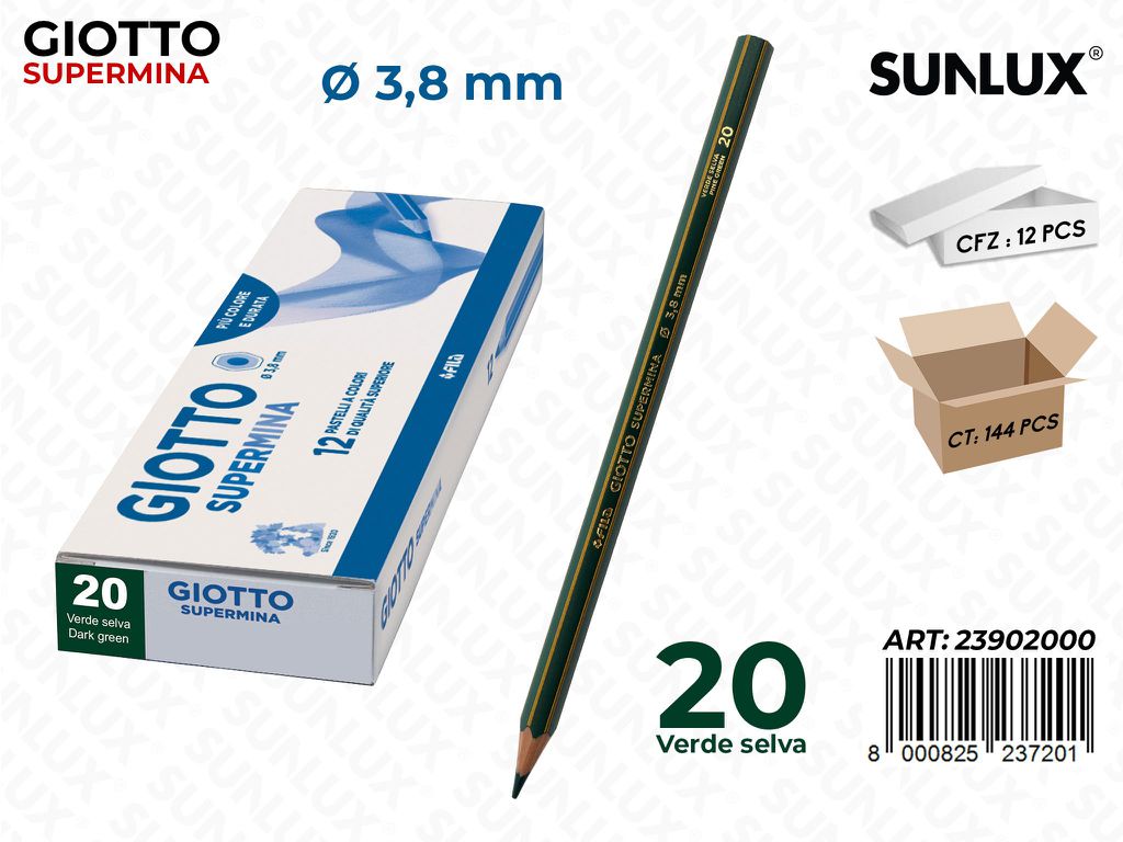 Giotto Supermina Verde Selva