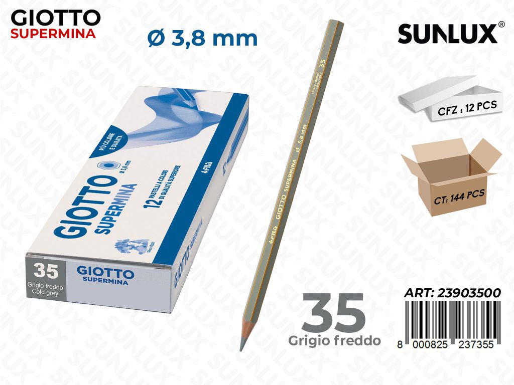 Giotto Supermina Grigio Freddo