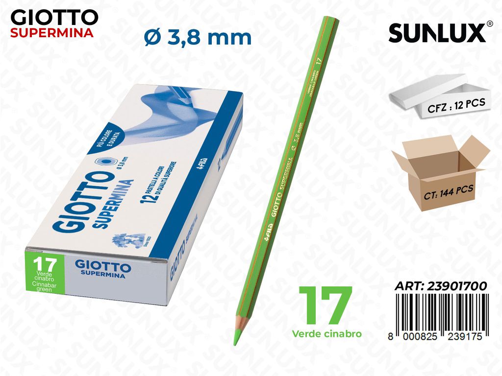 Giotto Supermina Verde Cinabro