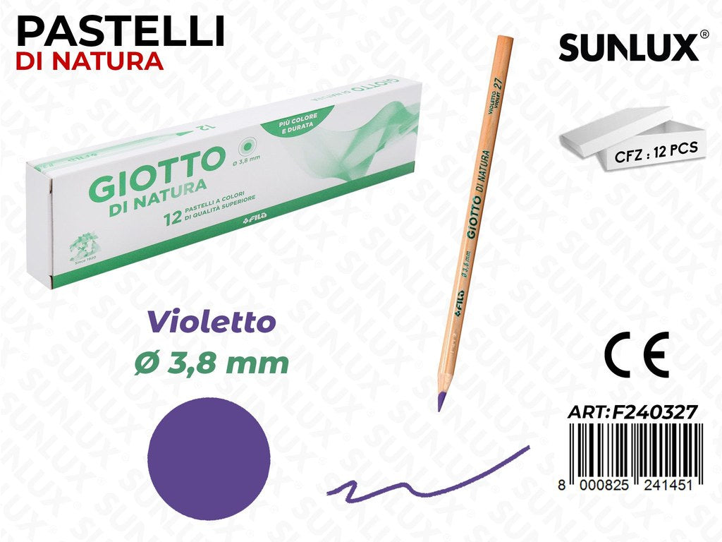 Pastelli Giotto di Natura Violetto 3.8MM