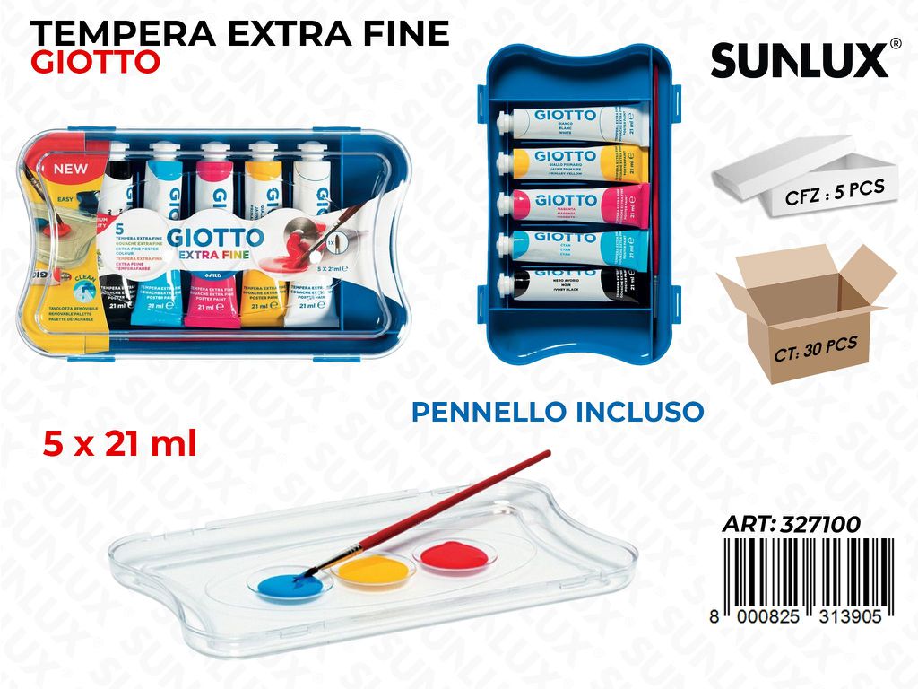 Sca. Tempere Giotto Extra Fine 5X212ML
