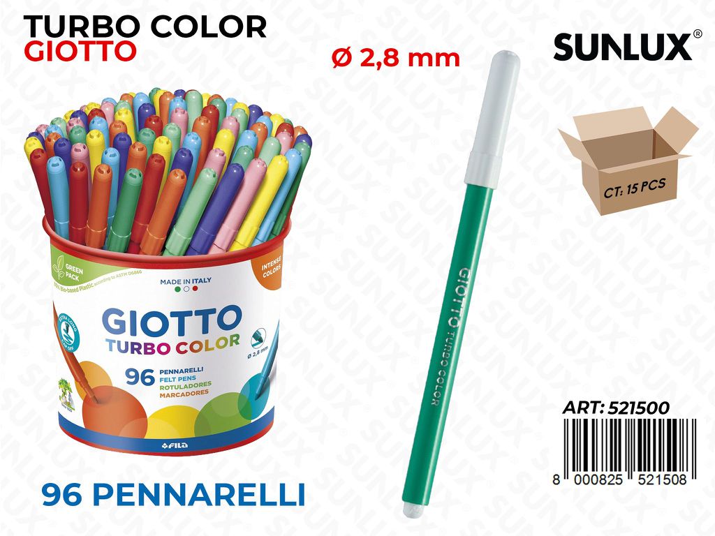 Bar. 96 Pennarelli Giotto Turbo Color 2.8MM