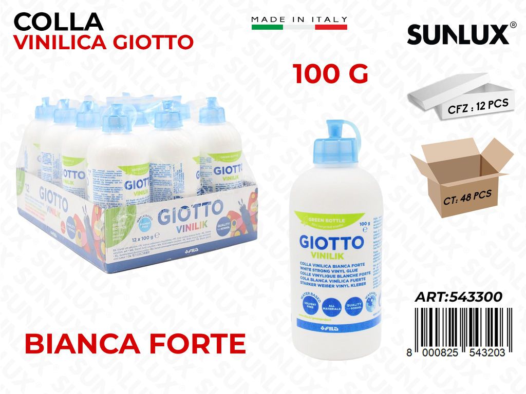 Fl. Giotto Colla Vinilik Bianca Forte 100GR