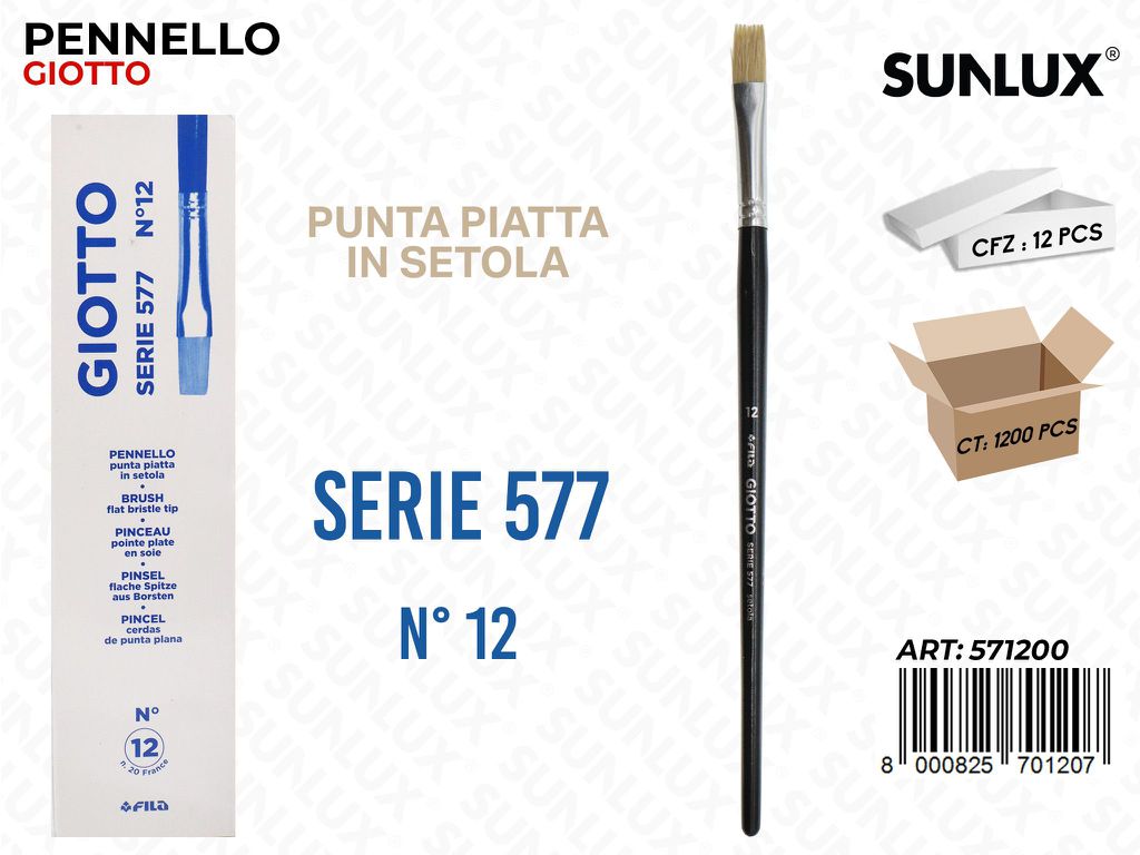 Pennello Giotto Serie 577-12