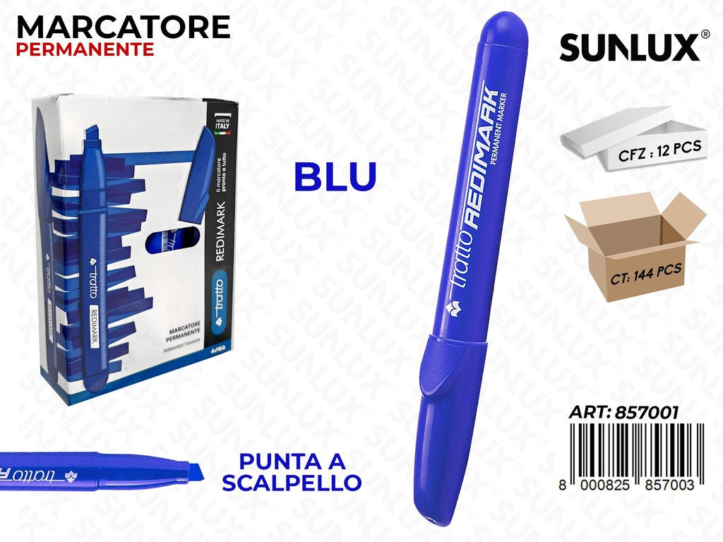 Marcatore Tratto Redimark P. Scalp. Blu