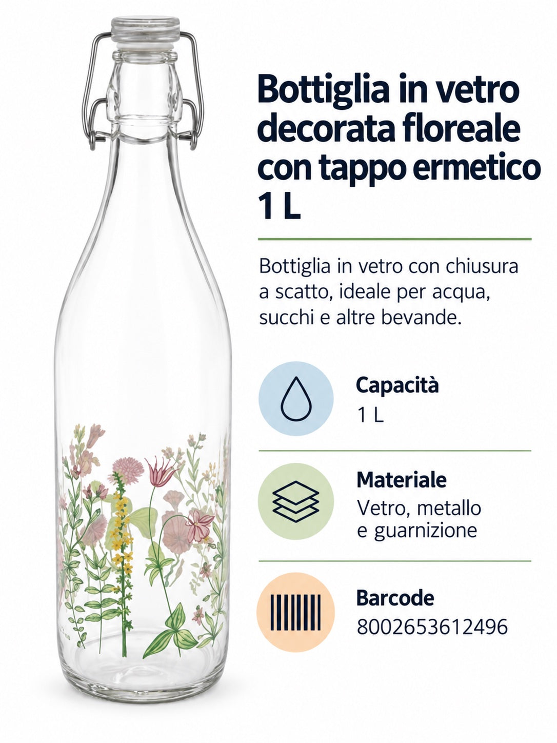 Bottiglia Lella Selvatica 1Lt