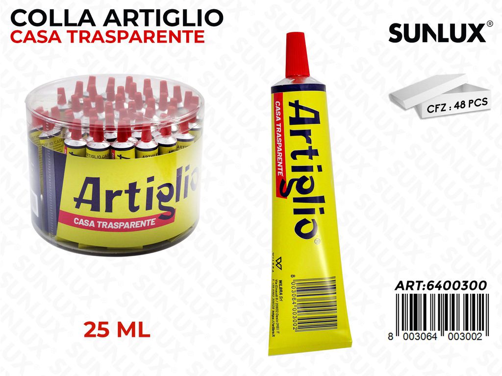 Colla Artiglio Casa Trasp. 25ML
