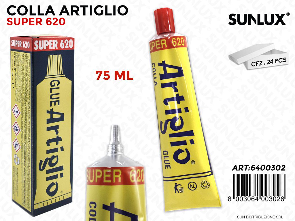 Colla Artiglio Super 620 Trasp. 75ML
