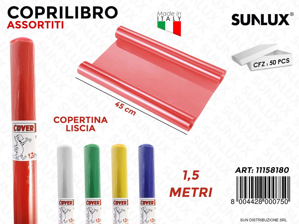 Rotoli Coverlux 1.5MT*45CM Ass. 30N5xCOL.