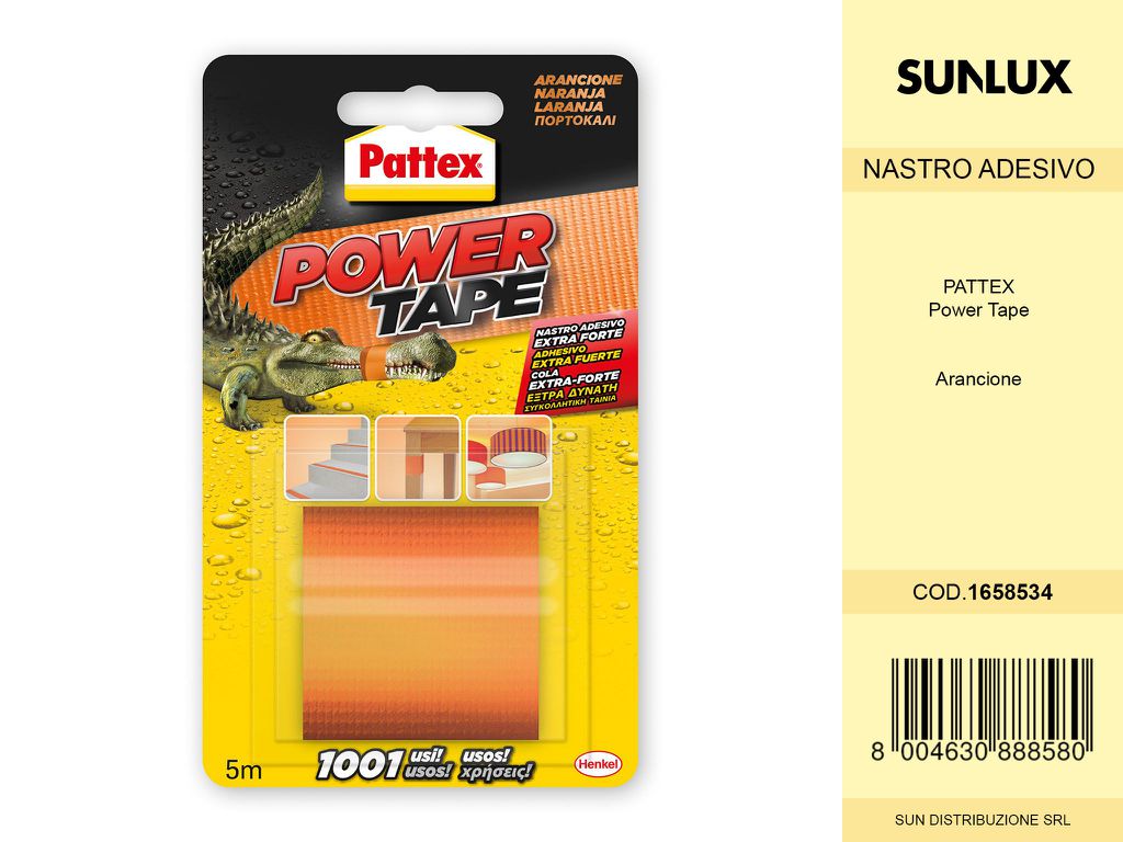 Power Tape 5M Arancio