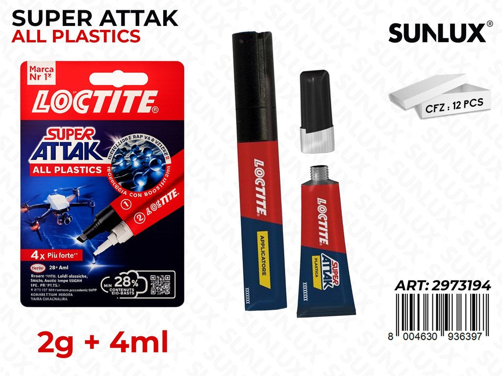 Super Attak All Plastics 2GR- 4ML
