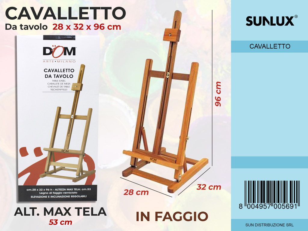 Cavalletto da Tavolo 28*32*96 Cm