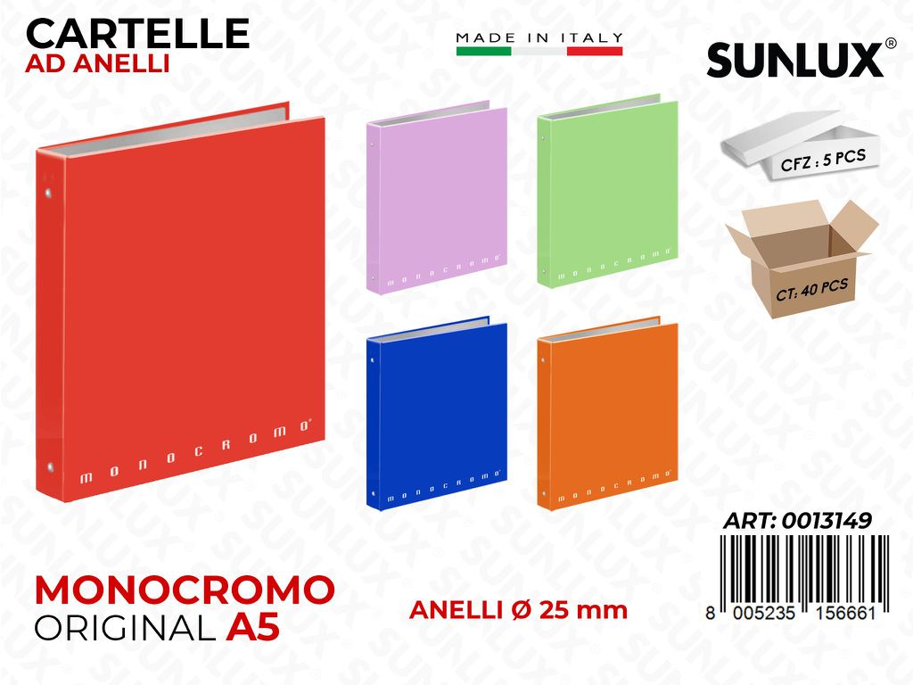 Cart.ad Anelli A5 MONOC.0013149