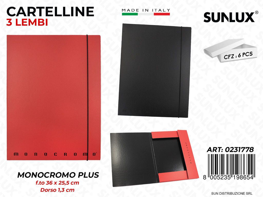 Cartelle 3L Monocromo Plus 36*25.5CM