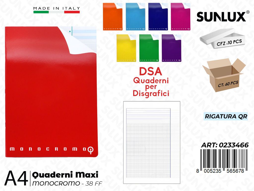 Maxi Quad. Monocromo Dsa A4 Rig. Qr