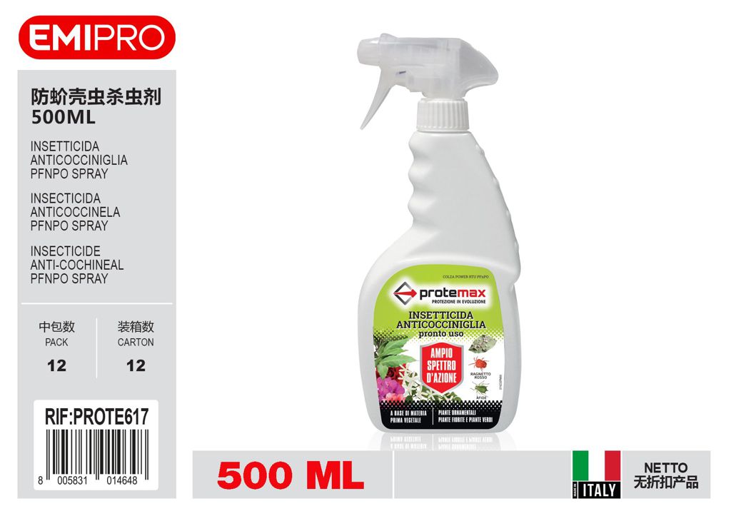 INSETTICIDA ANTICOCCINIGLIA PFnPO SPRAY 500ML
