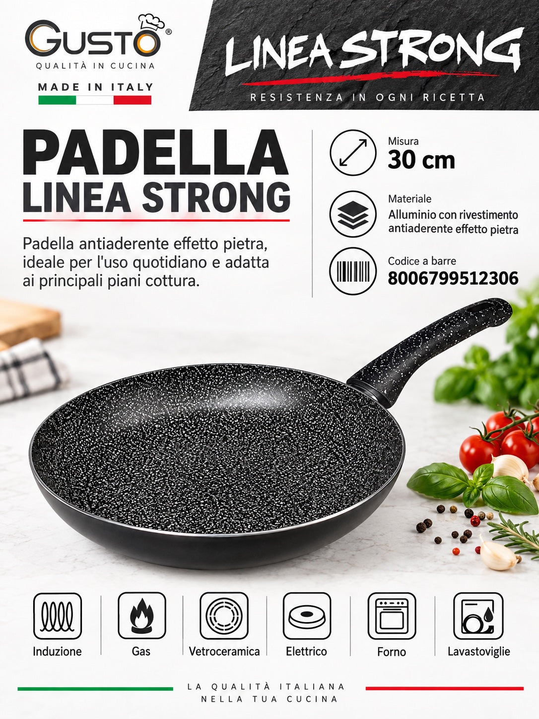 Linea.Strong Padella Cm30