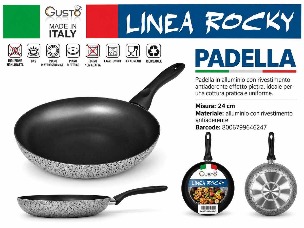 Linea.Rocky Padella Cm24