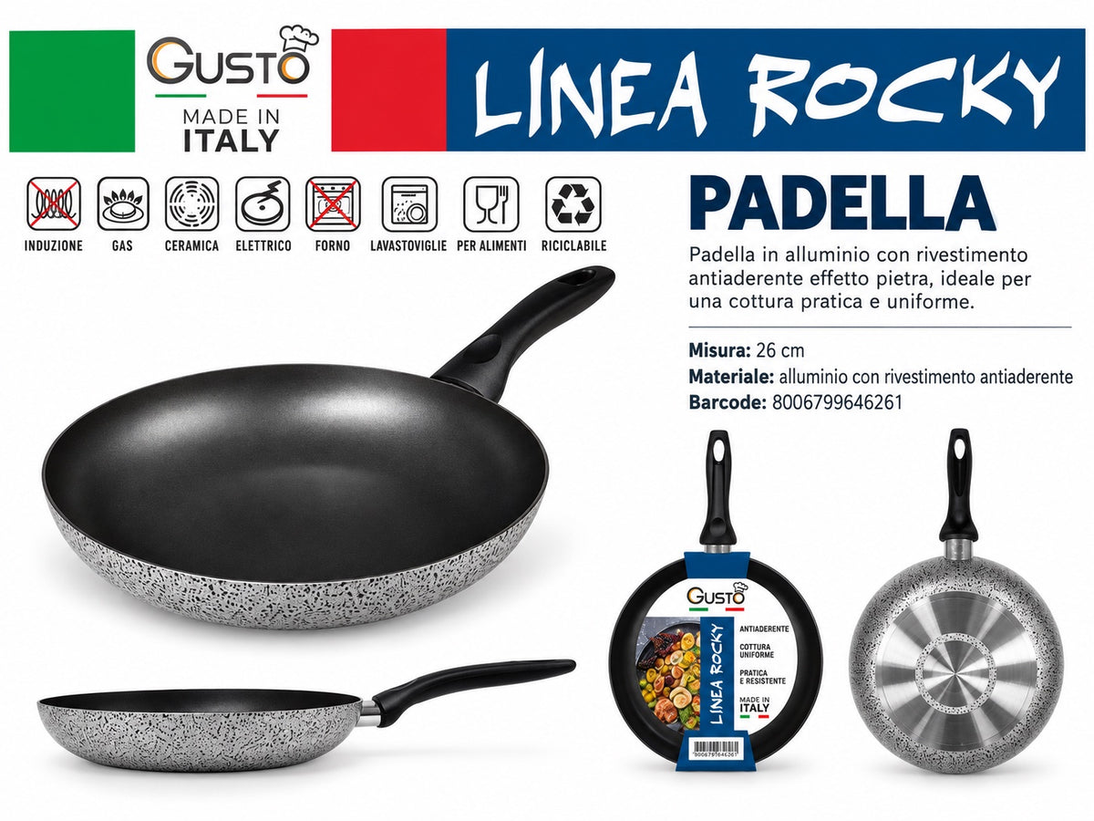 Linea.Rocky Padella Cm26