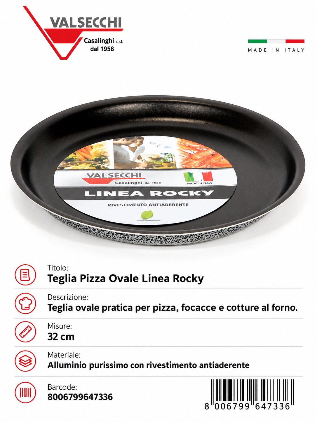 Tortiera Pizza 32Cm