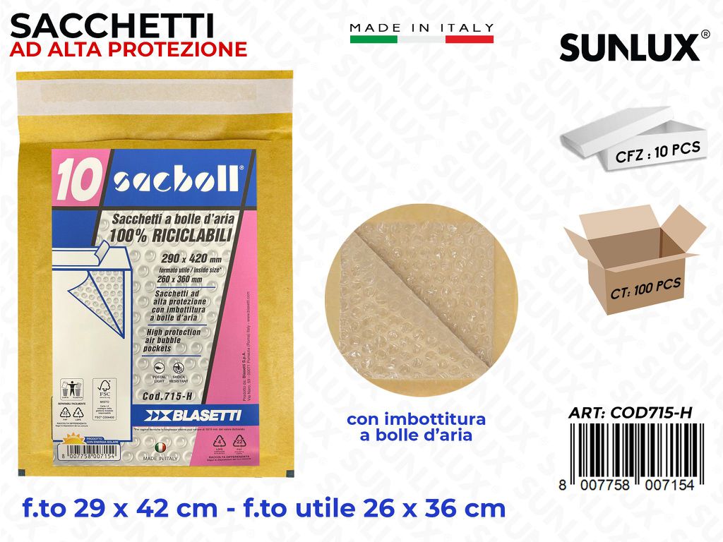 Sacchi Sacboll H 29*42CM