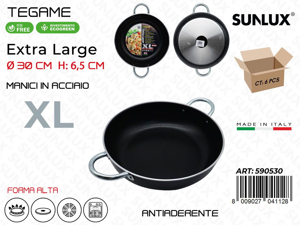 Tegame Antiaderente Xl D.30*6.5CM