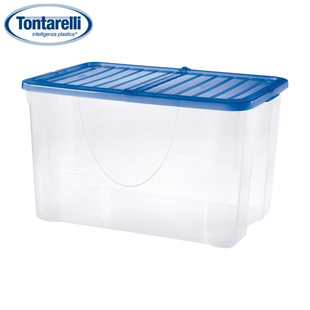 Dodo Box 60L+COPERCHIO Pieghevole Blu