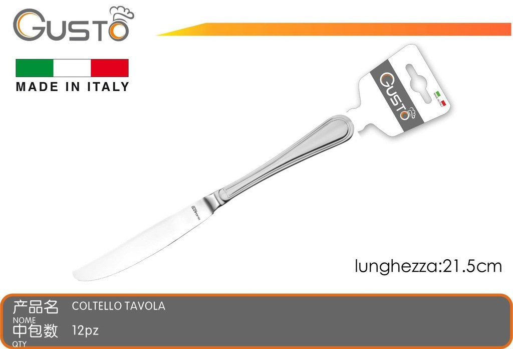 Linea Classic Coltello Tav. Inox 2Pz Pk10Cl
