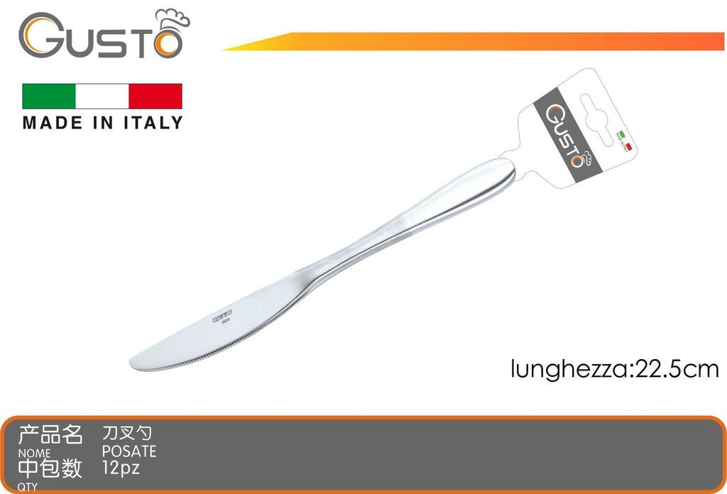 Linea Chef Coltello Tav. Inox 2Pz Pk10Ch