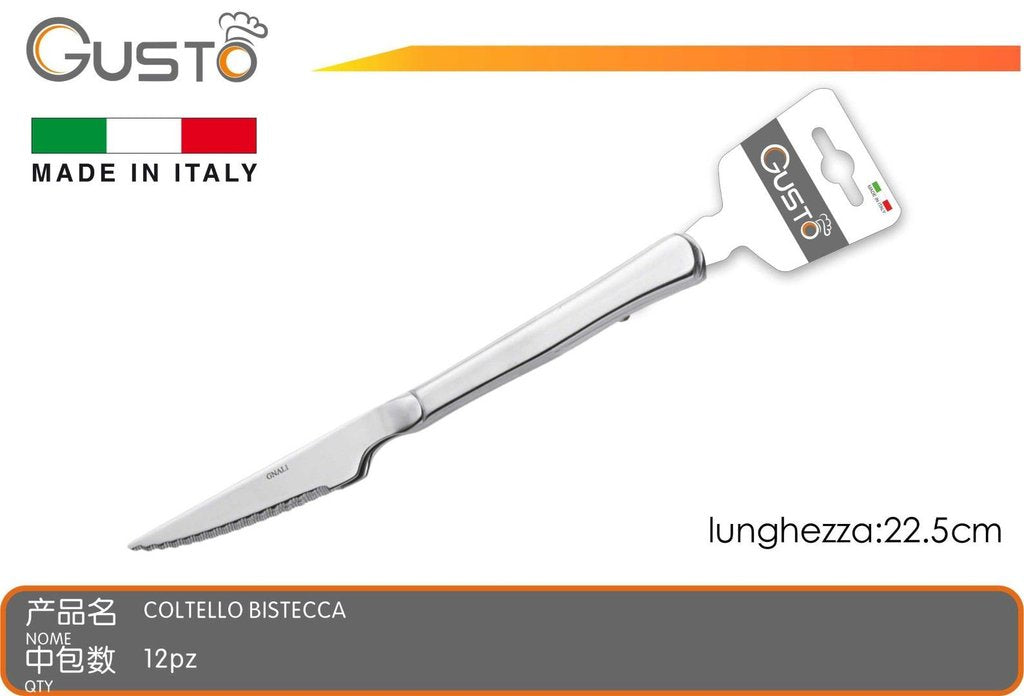 Linea Hotel Coltello Bistecca Inox 2Pz Pk20Ho