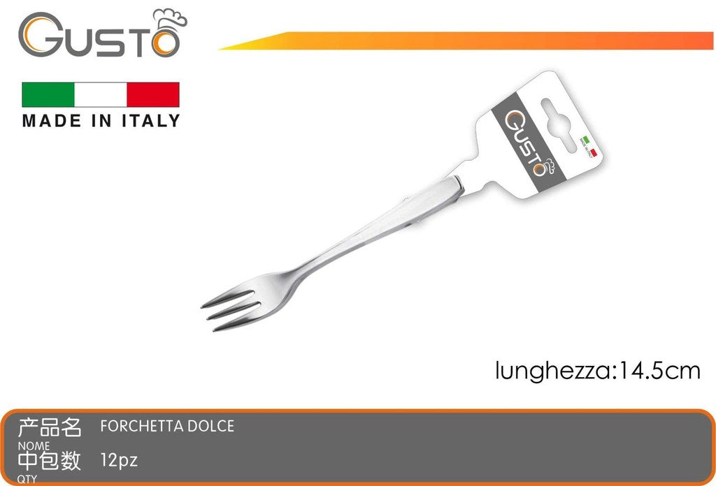 Linea Hotel Forchetta Dolce Inox 3Pz 3Pk180Ho/Cs