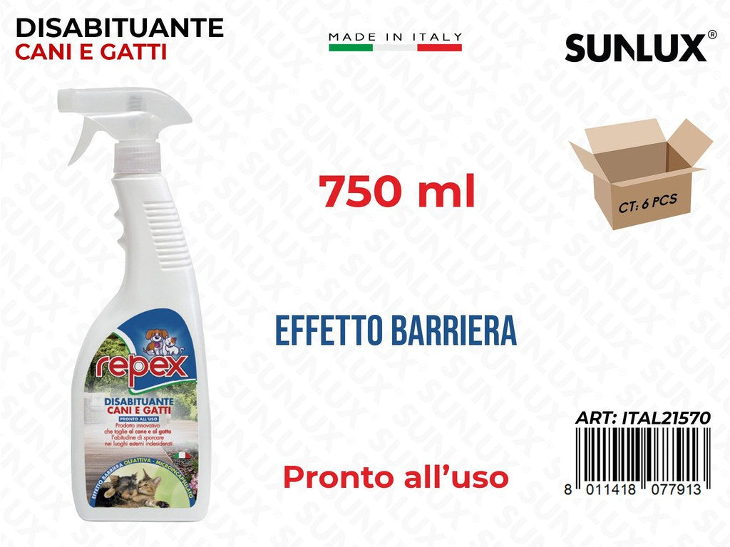Disabituante Cani e Gatti Spray 750ML