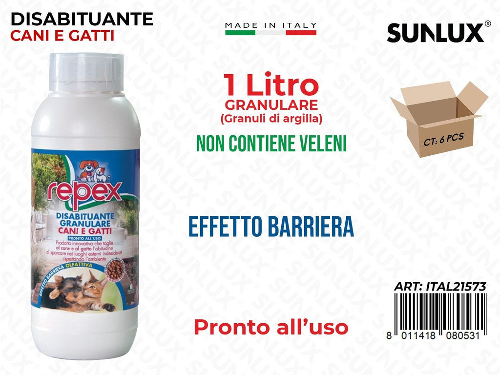 Disabituante Cani e Gatti Granulare 1L