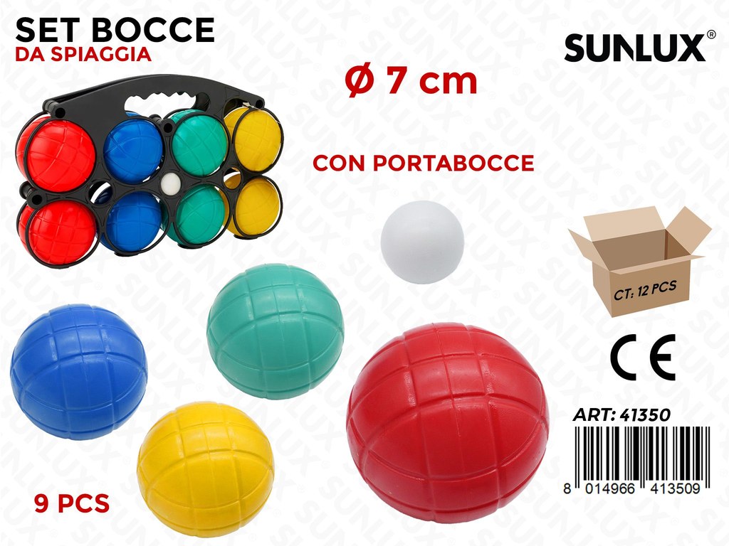 Set Bocce 9PCS D.7CM