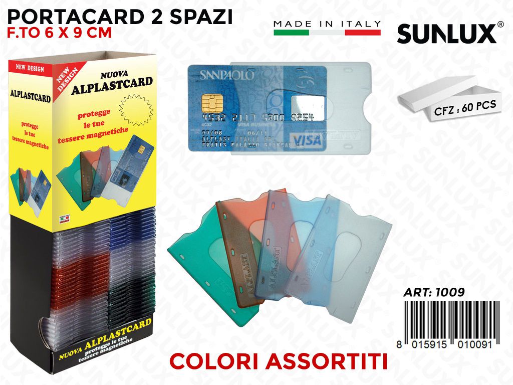 1009 Alplastcard 60PZ/Pacco