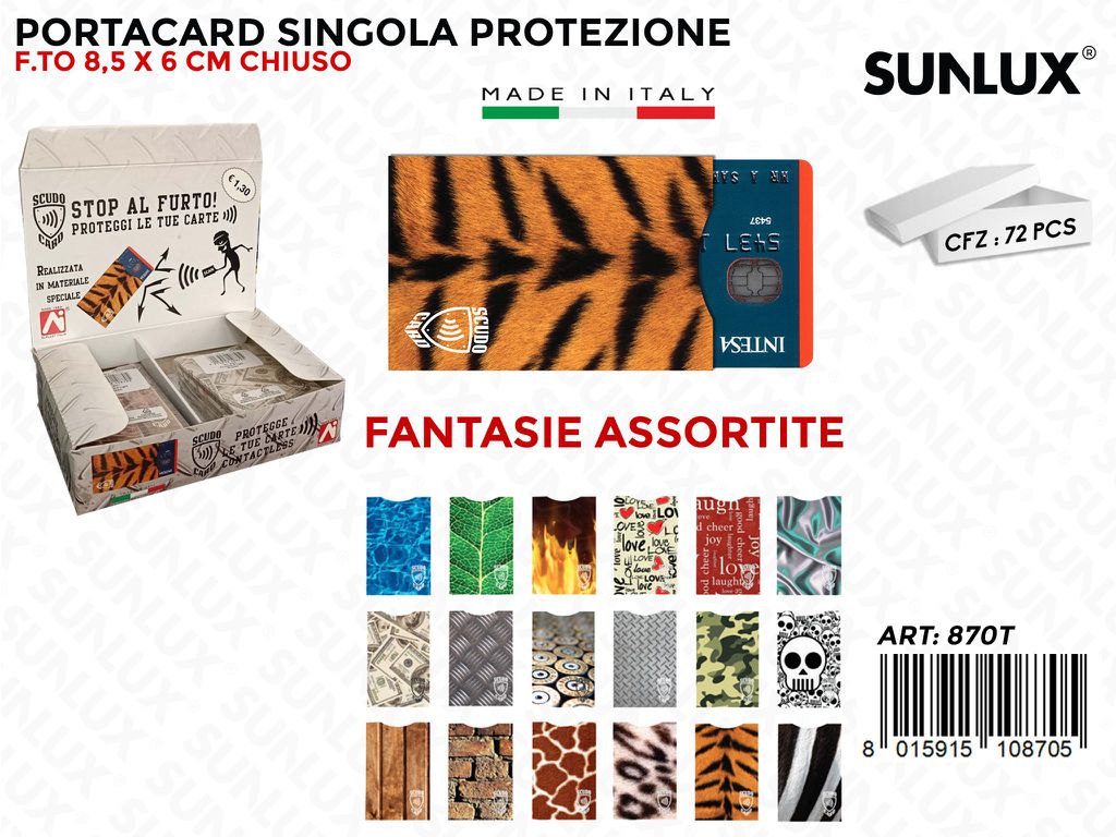 807T Scudocard Light 72PZ/Pacco