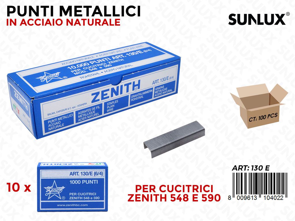 Punti Me. Zenith 130 10000PC /Pacco