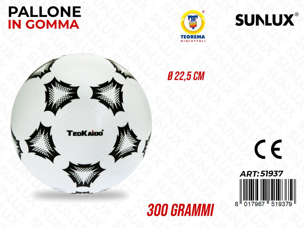 Pallone in Gomma 300GR D.22.5CM