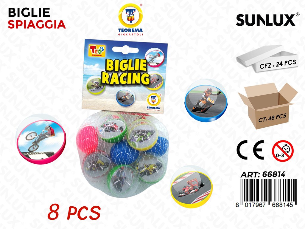 Biglie Spiaggia 8PCS