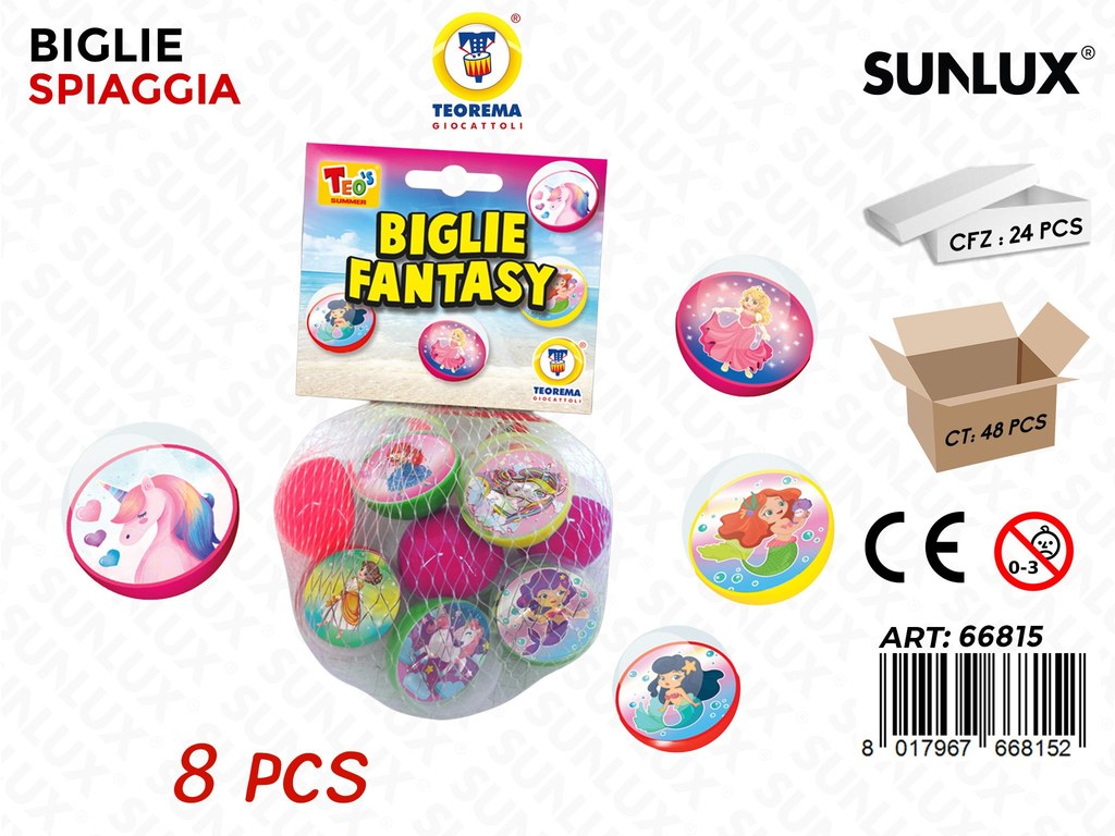Biglie Spiaggia 8PCS