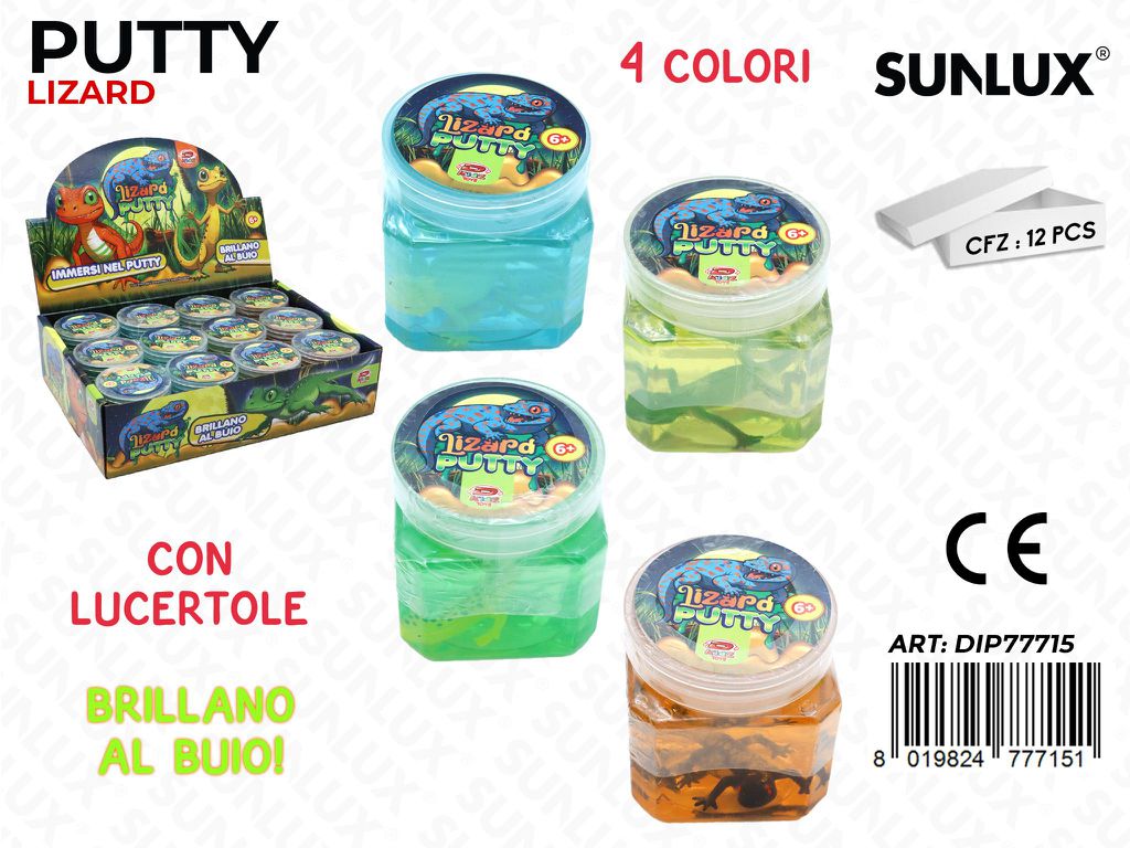 Esp. Slime Putty Lizard Glow