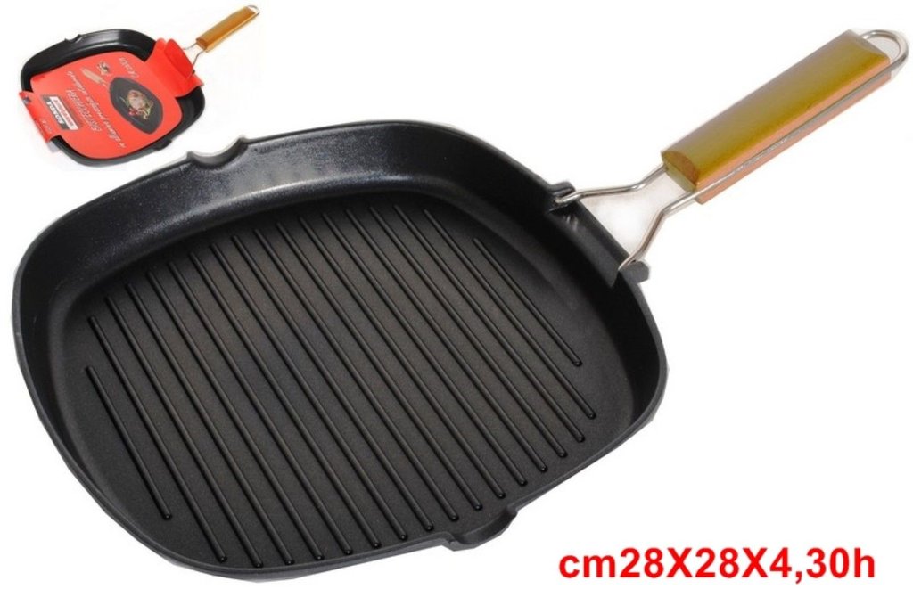 Bistecchiera 28*28cmcz7020
