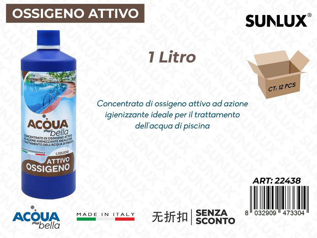 Acqua Bella Ossigeno Attivo 1L