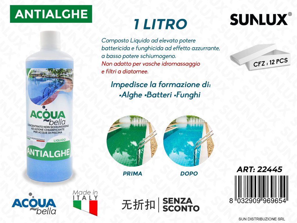 Acqua Bella Antialghe Liquido 1L