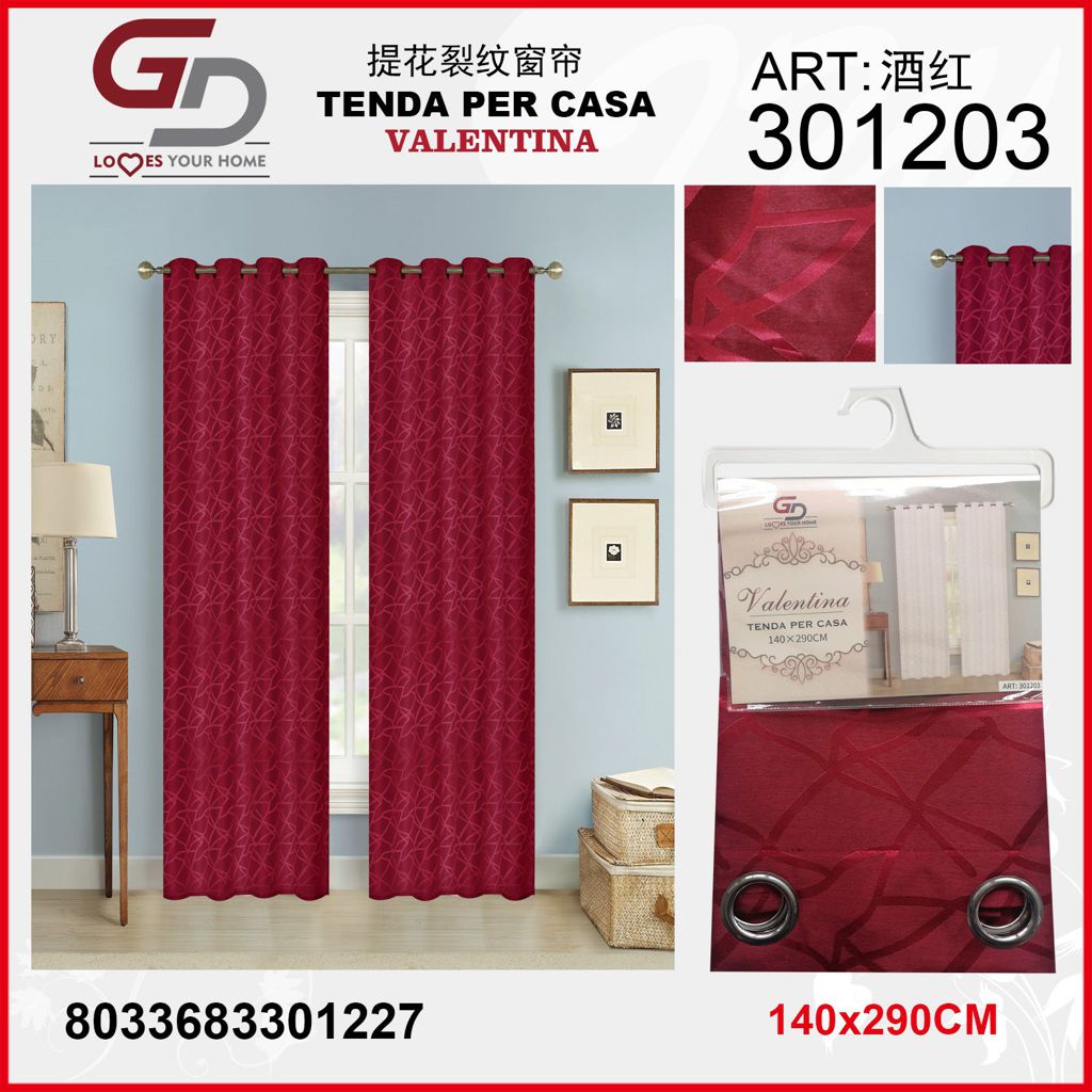 TENDA PER CASA VALENTINA 140*290CM