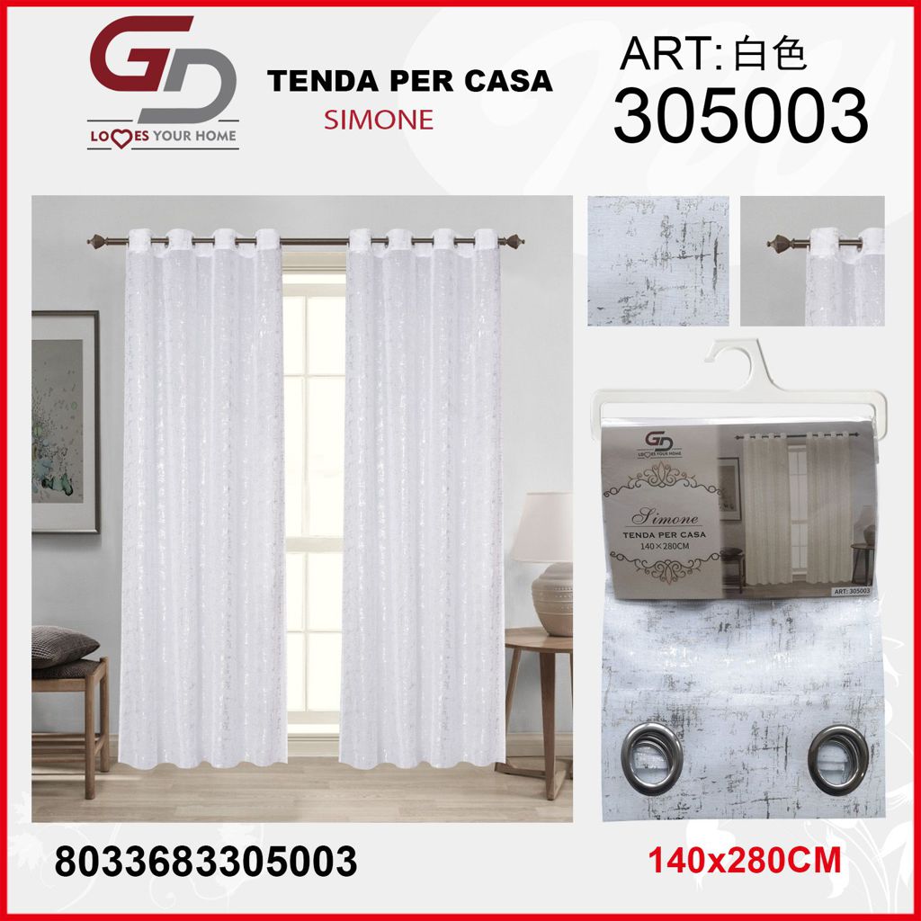 TENDA PER CASA SIMONE 140*280CM