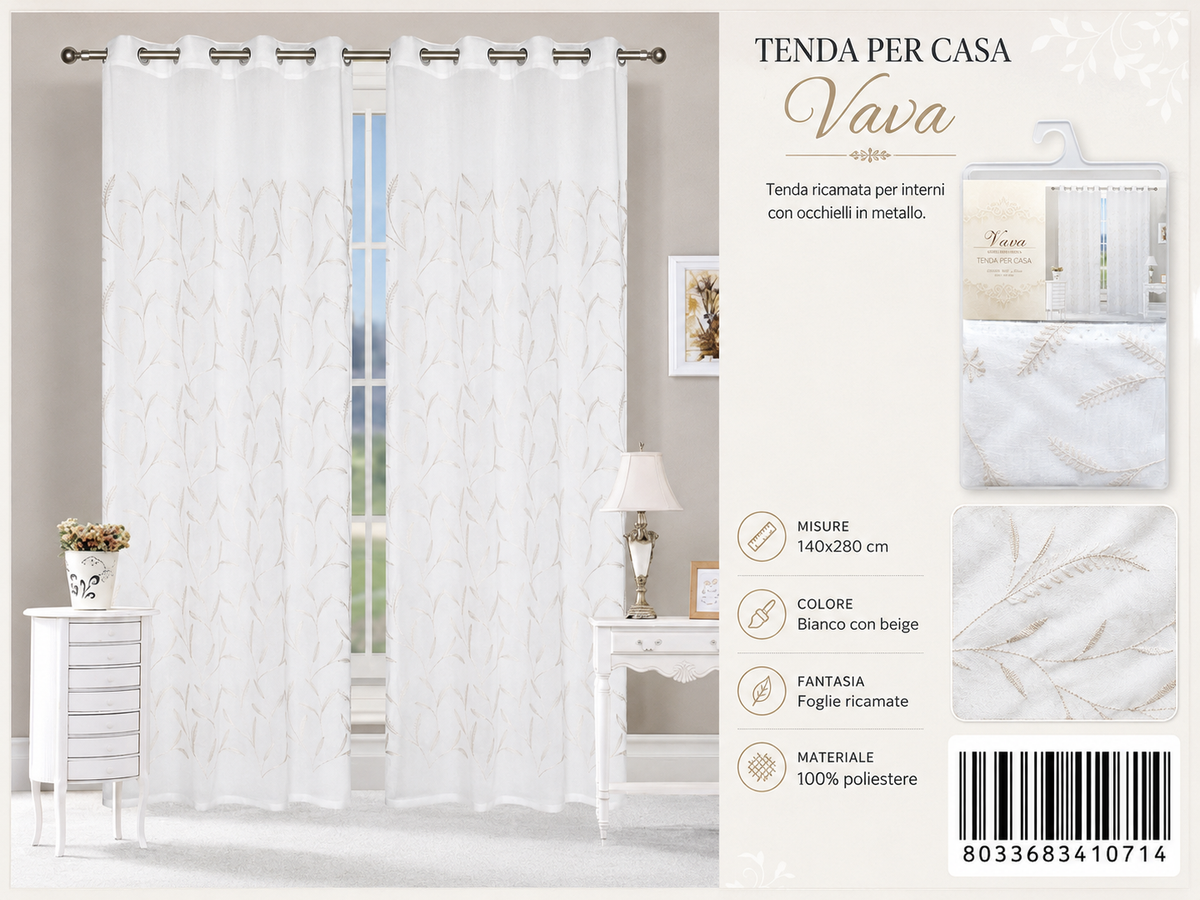 TENDA PER CASA VAVA 140*280CM - 8033683410714