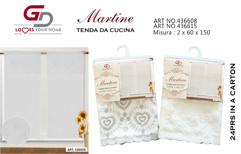 TENDA DA CUCINA MARTINE 2*60*240CM