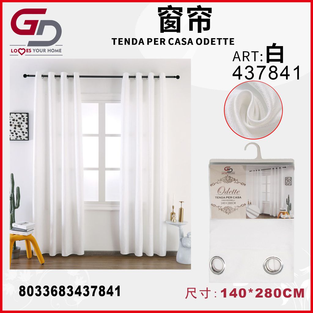 TENDA PER CASA ODETTE 140*280CM