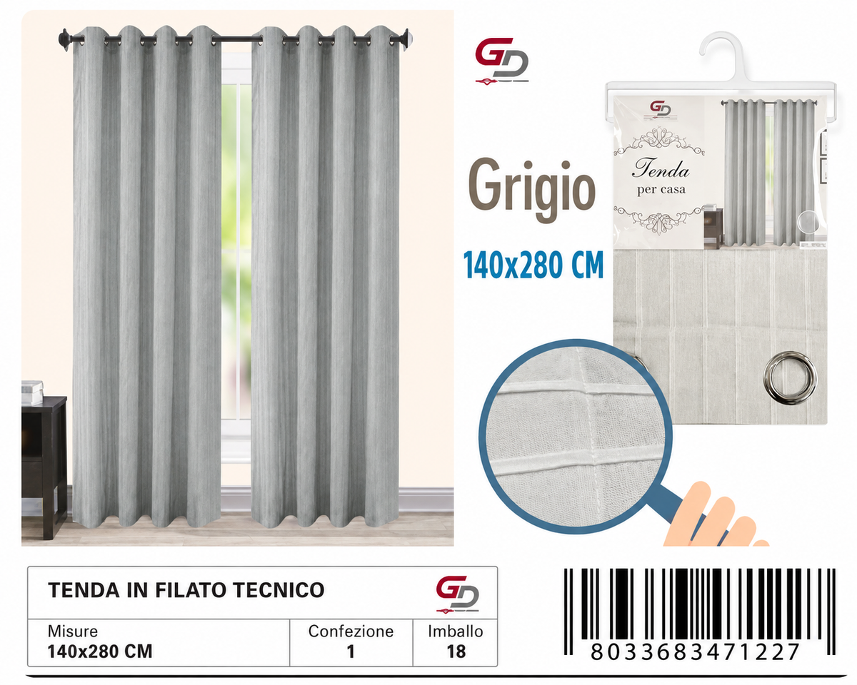 TENDA IN FILATO TECNICO Lucie